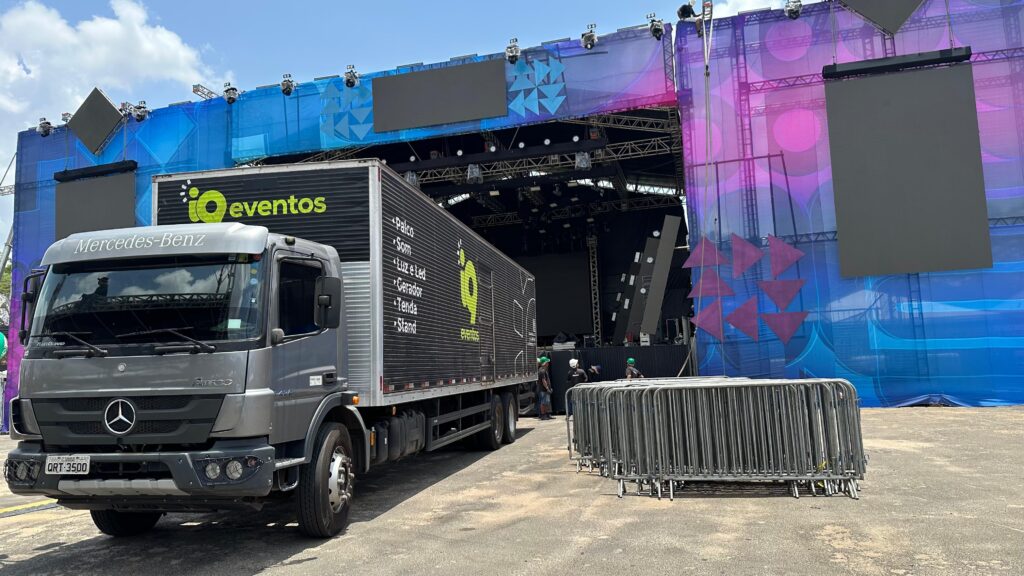 Transportes de material de eventos