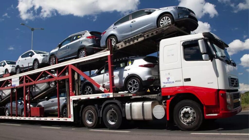 Transportes de carga de autopeças
