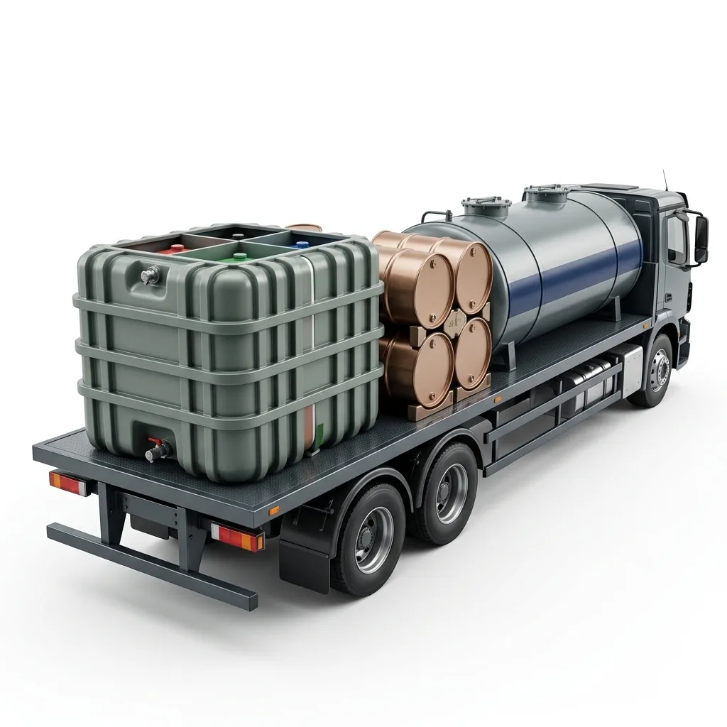 transportadora de material químico