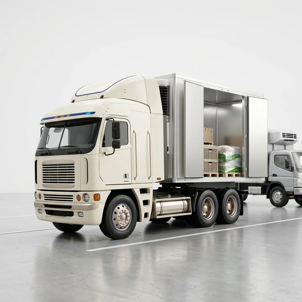 transportadora para produtos alimentícios