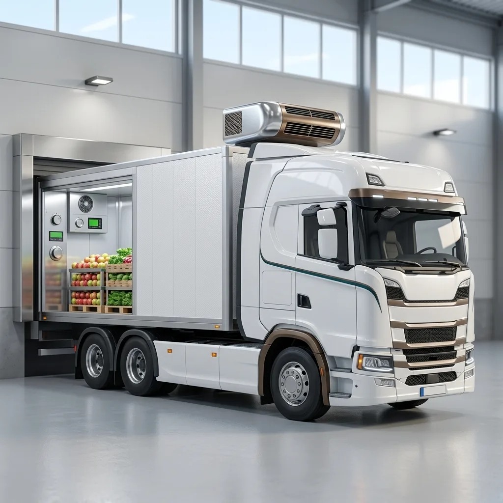 transportadora para produtos alimentícios