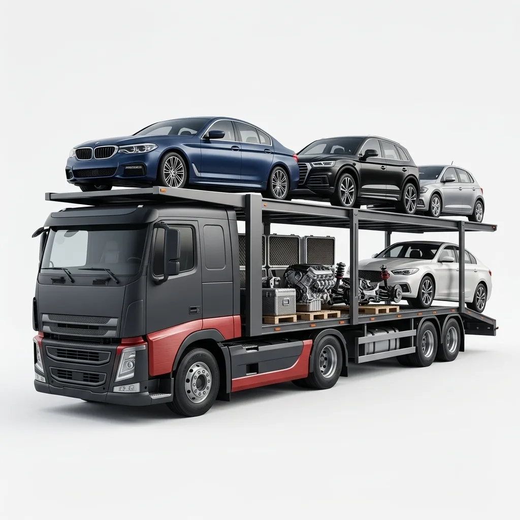 transporte de autopeças