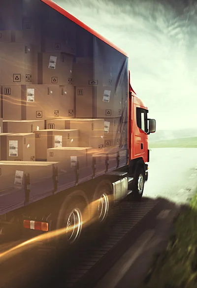 transporte de cargas com rastreamento